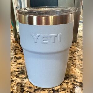 YETI Rambler 16 oz Stackable Tumbler Light Blue